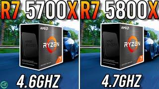 Ryzen 7 5700X vs Ryzen 7 5800X - Tested in 2023