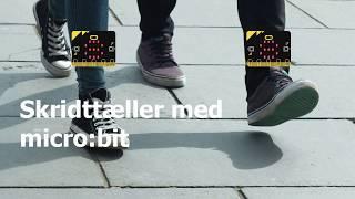 Skridttæller med micro:bit