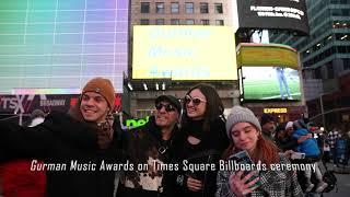Gurman Music Awards on Times Square Billboards ceremony by Alexander Gurman productions