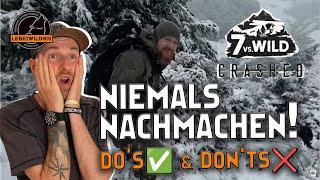 NIEMALS NACHMACHEN! 7vs.Wild Analyse - Was du NICHT tun solltest! Survival Tipps, Outdoor Wissen