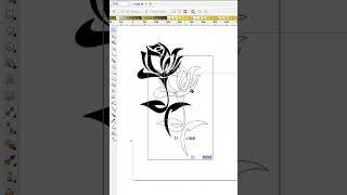 Convert JPGE into CDR file in CorelDraw x5 #short