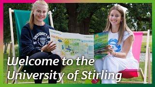 Welcome to the University of Stirling 2023