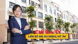 Liền Kề Xẻ Khe Hải Âu 105m2, Giá Tốt Nhất Vinhomes Ocean Park 2 Chỉ 89tr/m2