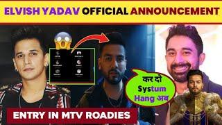 Elvish Yadav Officially Confirmed Entry In MTV Roadies Elvish Army Se Ki Request