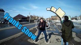Пранк с Коробками/Prank with Boxes/Шок людей, Испуг, Vines,Fails?