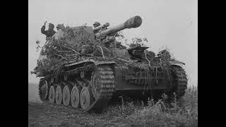 German armored forces in action during Unternehmen Zitadelle in the Summer of 1943