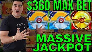 $360 Max Bet MASSIVE JACKPOT HANDPAY On Huff N Even More Puff Slot