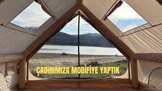 ROBO ŞİŞME ÇADIRIMIZA MODİFİYE YAPTIK