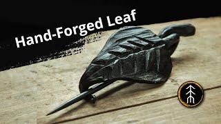 How To Transform Metal into Nature: Hand Forge an Elegant Leaf Brooch