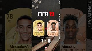 Trent Alexander-Arnold VS Frimpong FIFA EVOLUTION #fc26 #fifa #cardfifa #austor