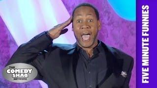 Mark Curry⎢How to end all crime and save the economy⎢Shaq's Five Minute Funnies⎢Comedy Shaq