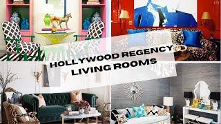 Hollywood Regency Living Rooms Home Decor & Home Design | And Then There Was Style