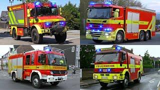 [1991-2025!] Feuerwehr RATINGEN: LÖSCHFAHRZEUGE | PTLF, UNIMOG-TLF & MEHR - Einsatzfahrten