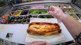 Subway Sandwiches POV Working At Subway 1 hour, veggies, subs and Tuna