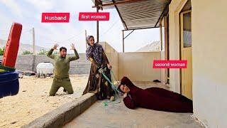 Husband's opposition to first wife's return home: Defending second wife against first wife's dangers