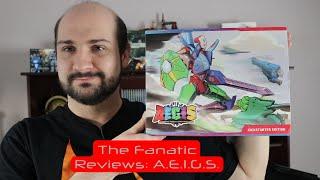 The Fanatic Reviews: A.E.G.I.S. - A tactical combat game of combining robots by Zephyr Workshop