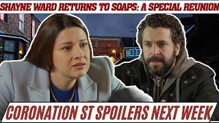 Coronation Street: Shayne Ward Returns to Soaps: A Special Reunion with Partner Sophie Austin! #itv