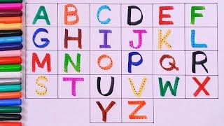 A to Z learning video | Abcd video for toddlers | Alphabet recognition song, 130