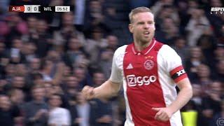 Davy Klaassen Goal - Ajax vs Willem II (1-0), Goals Results And Extended Highlights-2024..