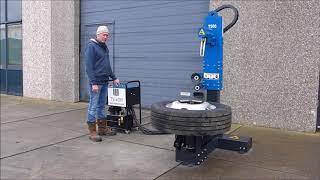 TyreON T500 fully hydraulic truck tyrechanger promo