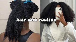 HAIR CARE ROUTINE ft. RevAir + GIVEAWAY (type 4) 