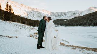 Lindsay & Connor Intimate Wedding near Breckenridge, Colorado