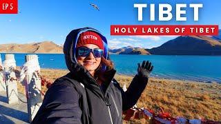 Ep 5 | Holy Lakes of Tibet | Lake Mansarovar Looks Like This | DesiGirl Traveller in Tibet