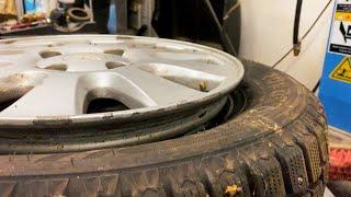 How to fit narrow tires on a wheel rim