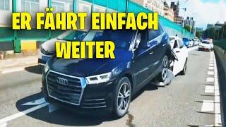 ER FÄHRT EINFACH WEITER - Die Schlimmsten Auto Fahrer Der Welt #194 #dashcam