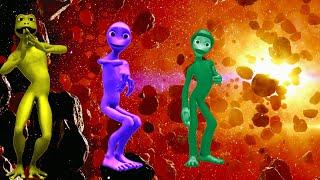 Alien Dance Wars Dame Tu Cosita, Patila & Me Kemaste   3 Way Battle in Asteroid Field 