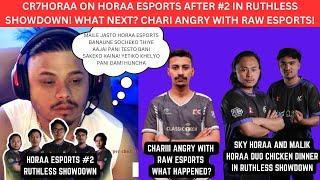 @cr7horaaYT HAPPY AFTER @HoraaEsportsOfficialPERFORMANCE! @charii8465ANGRY WITH@raw.esports