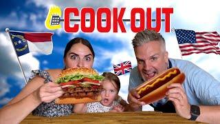 Brits Try COOKOUT for the first time In North Carolina USA !