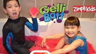 Gelli Baff Bath Playtime Family Fun Kids Video | TheChildhoodlife