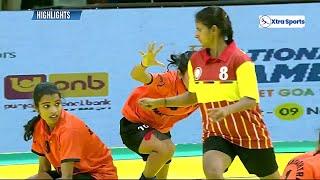 Kho Kho Women Semi-Final - Maharashtra Vs Karnataka | National Games 2023