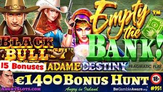 €1400 SLOTS BONUS HUNT **Pragmatic Slots** Cyclops Smash, 3 Buzzing wilds, Country Farming & more