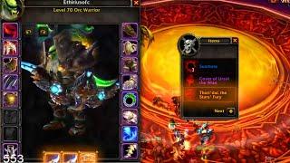 Did this warrior just get his 3rd LEGENDARY Weapon??? | WoW TBC Classic