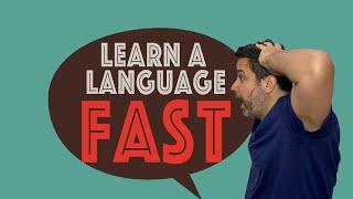 How to Learn Any Language SUPER FAST! (My 3-Month Plan)