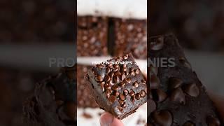 Recipe on MattsfitChef blog, search “Protein Brownies”! #highprotein #lowcalorie #brownies