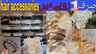 Hair accessories in very chea Prices in Karachi central plaza