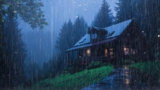 Deep Sleep During the Rainy Night - Rain Sounds For Sleeping - Beat Insomnia, Study, ASMR, RELAX