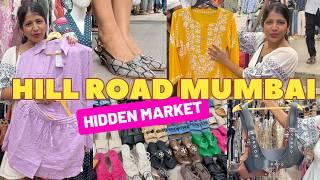 Hill Road's LESSER KNOWN Market! DON'T MISS Shopping Here! Mumbai