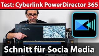 Test: Cyberlink PowerDirector 365 - Ki-Funktionen, Effekte und lizenzfreies Material