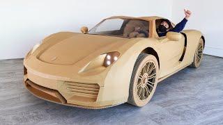 【レーシングマスター】ダンボールでポルシェをつくる｜Making Porsche with Cardboard【Racing Master】