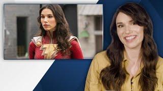 Grace Caroline Currey has conflicting feelings on robot love | Shazam! Fury of the Gods