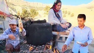 Roof Plastering with "stone_man" and Halimeh's Outdoor Cooking