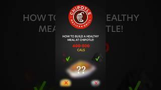 The BEST Way To Order Healthy From Chipotle!