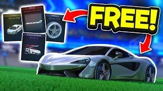 How To Get FREE McLAREN 570S In Season 15 Of Rocket League! (2024)