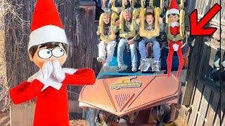 ELF on the SHELF RIDES EXTREME ROLLER COASTER!! Do Mean elf Twins follow us to Silver Dollar City?