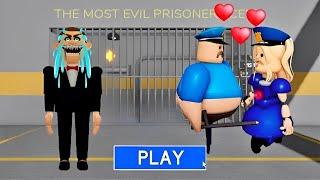 SECRET UPDATE | POLICE BARRY FALL IN LOVE WITH POLICE GIRL BARRY? SCARY OBBY #roblox #scaryobby