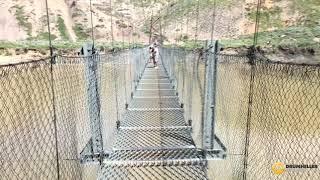 DrumFM at the Suspension Bridge - DrumhellerOnline.com